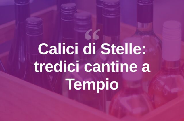 Calici di Stelle torna a Tempio nel Chiostro degli Scolopi