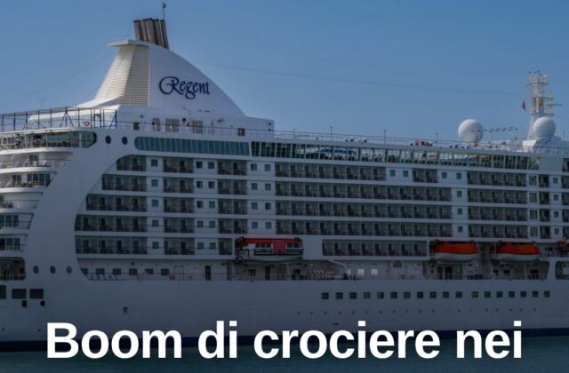 Crociere, boom di arrivi nei porti di Olbia e Cagliari