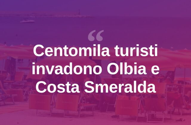Costa Smeralda, arrivano centomila turisti in un weekend