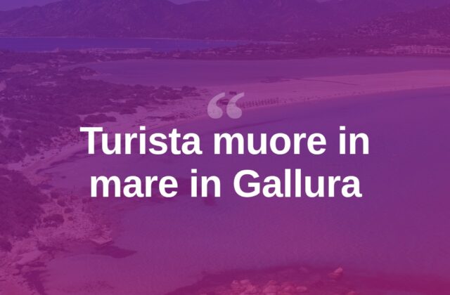 Tragedia in mare, muore turista aretino in Gallura