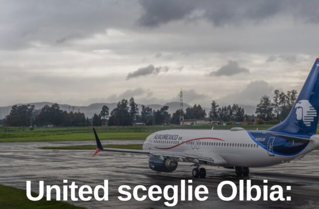 United Airlines sceglie Olbia: collegamento diretto con gli USA