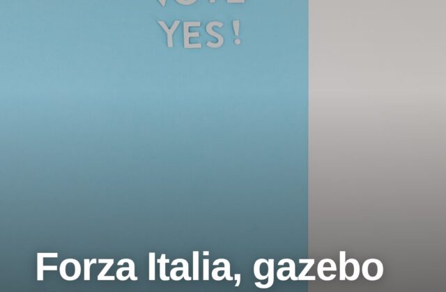 Forza Italia, sabato gazebo a Olbia per tesseramento 2026