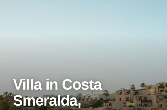 Costa Smeralda, una villa dove l’architettura sposa il paesaggio