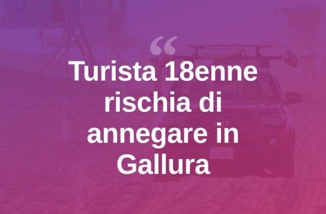 Rischia di annegare in spiaggia in Gallura, 18enne grave