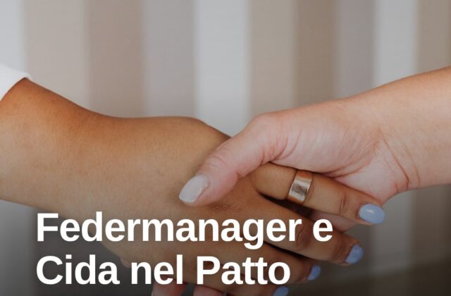 Federmanager e Cida nel Patto regionale per lavoro e clima