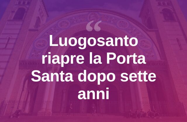 Luogosanto, riapre la Porta Santa dopo sette anni di attesa