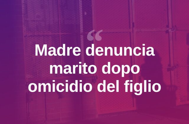 Cinzia Pinna uccisa dal figlio, la madre denuncia il marito per violenza