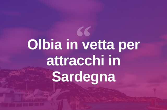Traffico marittimo, Olbia e Cagliari guidano gli attracchi in Sardegna