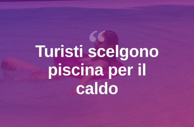 Caldo record in Gallura: turisti scelgono piscina e prenotano last minute