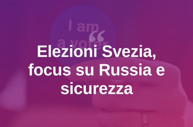 Elezioni in Svezia, il Pse punta su Andersson: focus sulla Russia