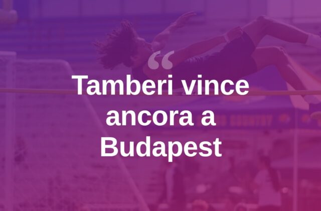 Tamberi trionfa a Budapest nell’Ultimate Championship