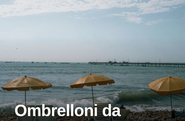 San Teodoro, gli ombrelloni da spiaggia trovano una seconda vita solidale