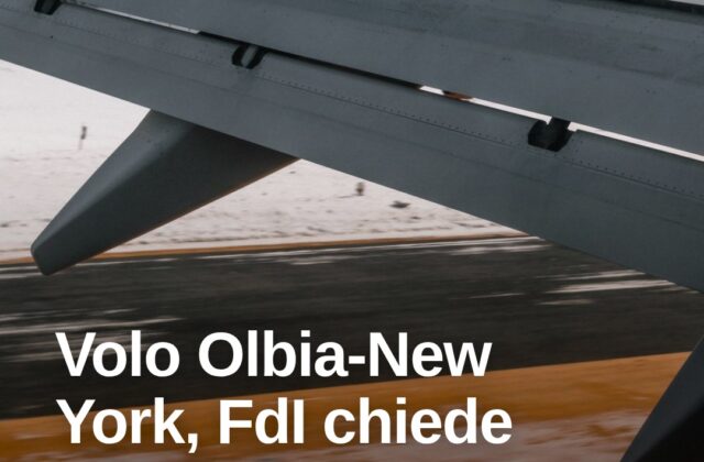 Volo Olbia-New York, FdI: “Bene Olbia, ora Zedda si attivi per Cagliari”