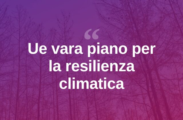 Ue vara piano clima dopo 35mila morti in più per caldo