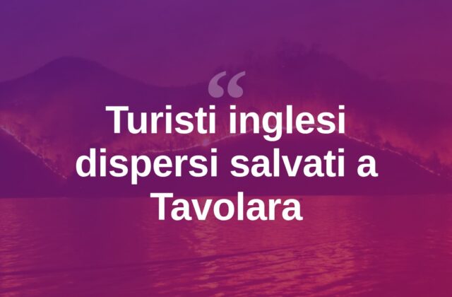Turisti inglesi dispersi a Tavolara, salvati nella notte