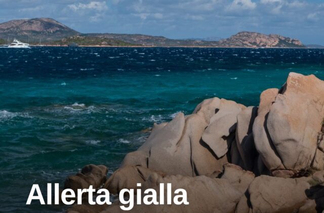 Allerta gialla per temporali in Gallura fino al 18 settembre