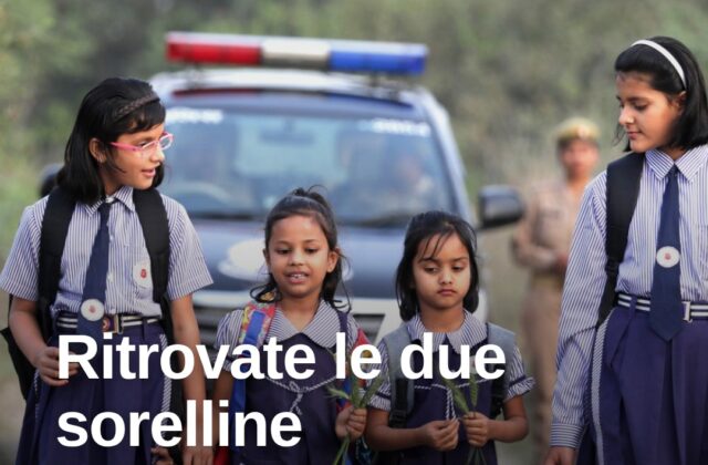 Ritrovate le due sorelline scomparse a San Cataldo: stanno bene