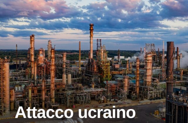 Ucraina, attacco su larga scala colpisce raffineria russa