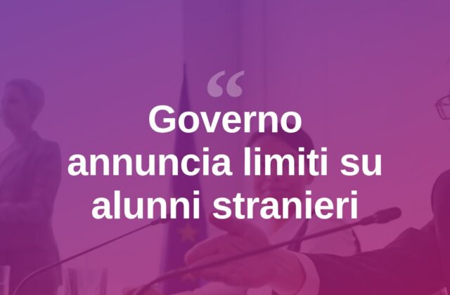 Meloni annuncia norma su alunni stranieri e divieto burqa