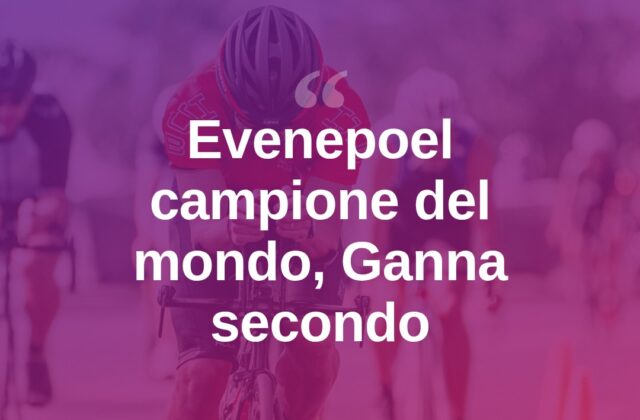 Evenepoel campione del mondo a cronometro, Ganna secondo