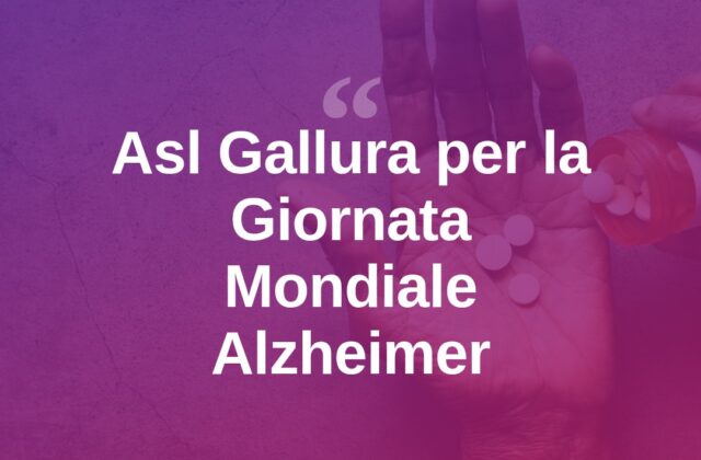 Alzheimer, Asl Gallura in campo per la Giornata Mondiale