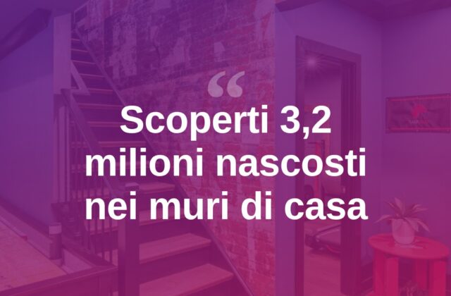 Napoli, tesoro nei muri di casa: 3,2 milioni e orologi di lusso