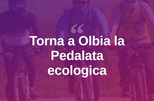 Olbia, torna la Pedalata ecologica: in vendita le maglie ufficiali