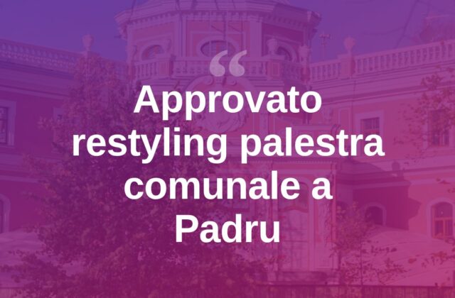 Padru, via libera al restyling della palestra comunale