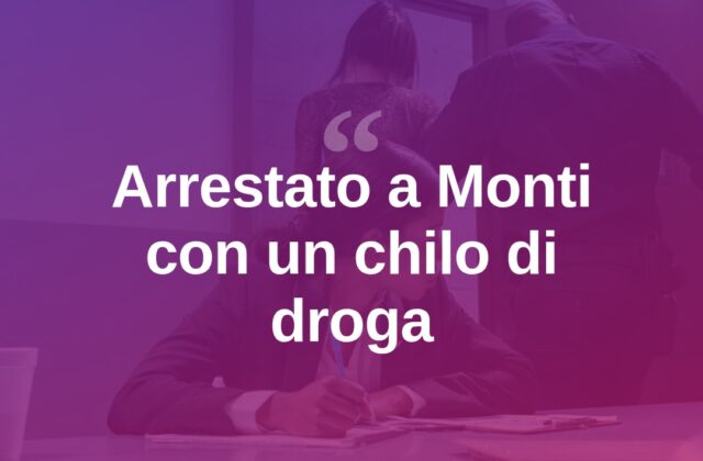 Un chilo di hashish, mdma e cocaina: arrestato 36enne a Monti