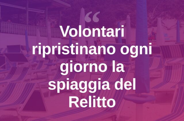 Caprera, gli “angeli della sabbia” al lavoro ogni giorno al Relitto
