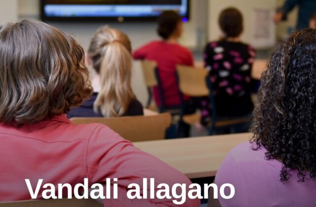 Vandali allagano scuola media a Olbia: lezioni sospese