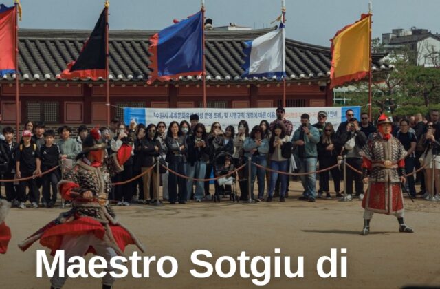 Tempio Pausania in Corea: la trasferta del Maestro Sotgiu