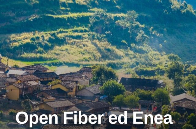 Open Fiber ed Enea: un modello di borgo smart per il territorio