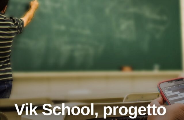 Vik School, Battaglia lancia “Behind your screen” sui social
