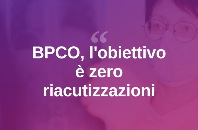 BPCO, l’esperto: “Puntare a zero riacutizzazioni”