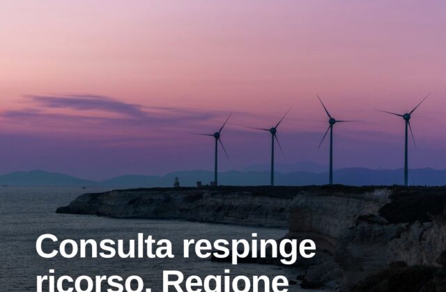 Rinnovabili, la Consulta boccia il ricorso: linea Regione confermata