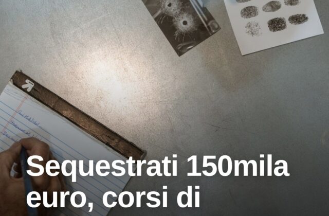 Corsi di formazione fantasma: sequestrati 150mila euro a Sassari