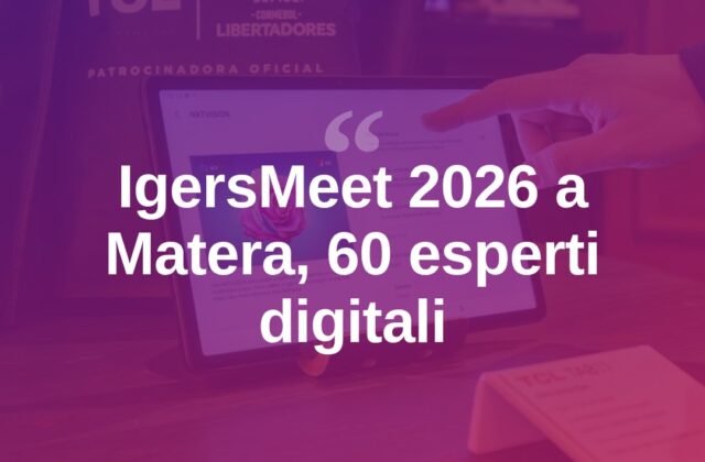 Matera capitale dello storytelling: 60 esperti per l’IgersMeet 2026